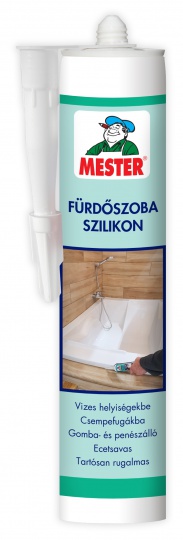 MESTER FÜRDŐSZOBA  SZILIKON 280ML ÁTLÁTSZÓ