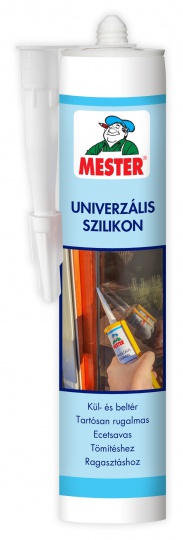 MESTER UNIVERZÁLIS SZILIKON 280ML ÁTLÁTSZÓ